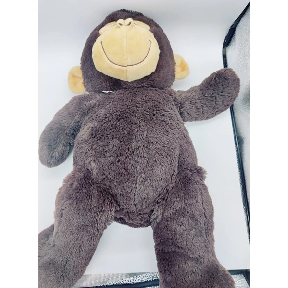 Vintage Hug Fun 21" Monkey Plush Animal Ape Chimp Gorilla Brown Stuffed Toy Big - Picture 5 of 7